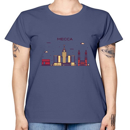 Mecca 1264# - cities -  Missy T-Shirt