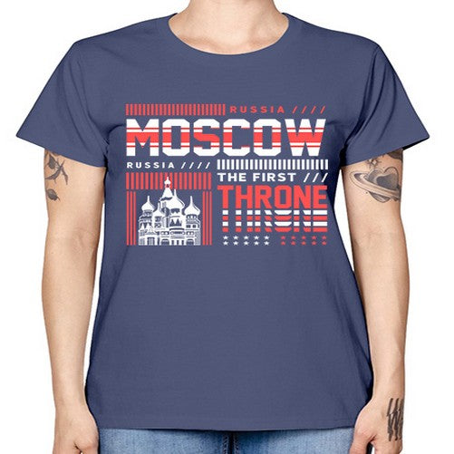 Moscow 1356# - cities -  Missy T-Shirt