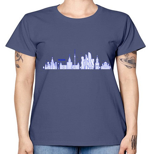 Moscow 1358# - cities -  Missy T-Shirt
