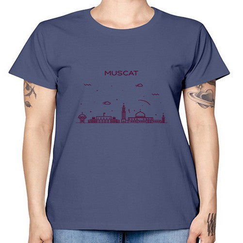 Muscat 1395# - cities -  Missy T-Shirt