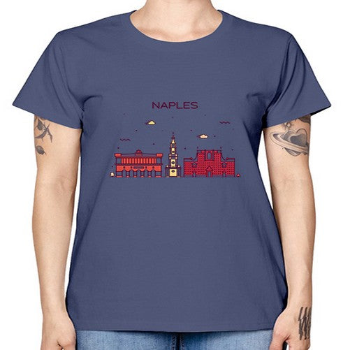 Naples 1412# - cities -  Missy T-Shirt