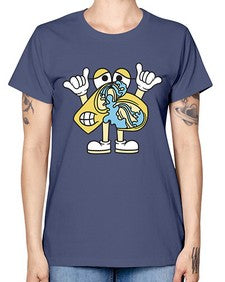 Nervous kebab 196# - cartoon food -  Missy T-Shirt