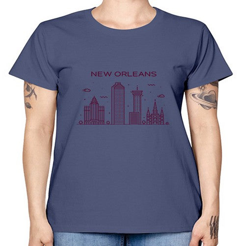 NewOrleans 1478# - cities -  Missy T-Shirt