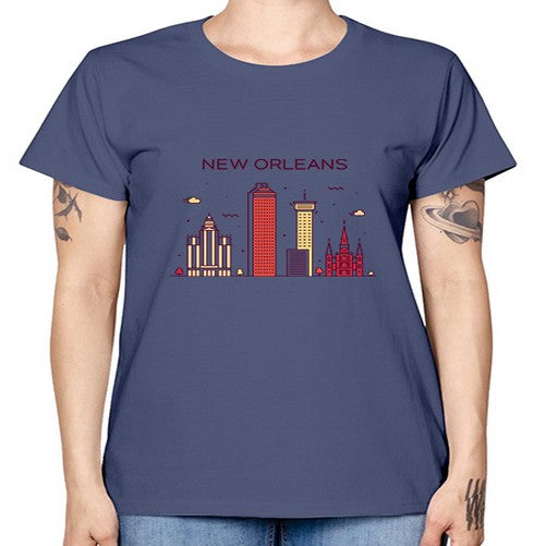 NewOrleans 1480# - cities -  Missy T-Shirt