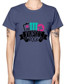 Nurses Rock Style Style 1253# - nurse -  Missy T-Shirt