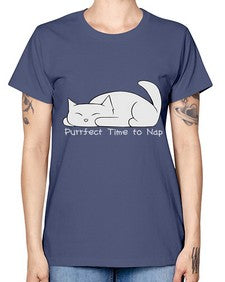 Perfect Time to Nap - cats -  Missy T-Shirt