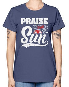 Praise the sun 40# - video games -  Missy T-Shirt