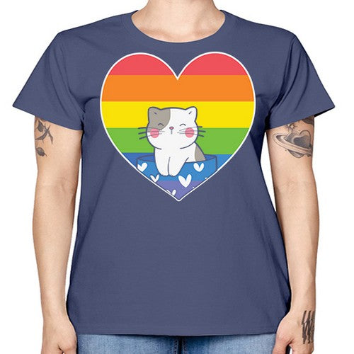 Pride Cat LGBT Kawaii Cats Anime 276# - anime -  Missy T-Shirt