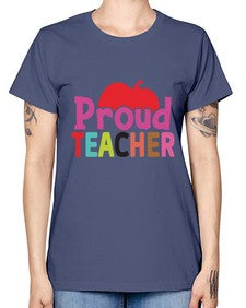Proud Teacher 1341# - teacher -  Missy T-Shirt