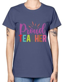 Proud Teacher 1343# - teacher -  Missy T-Shirt