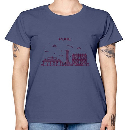 Pune 1694# - cities -  Missy T-Shirt