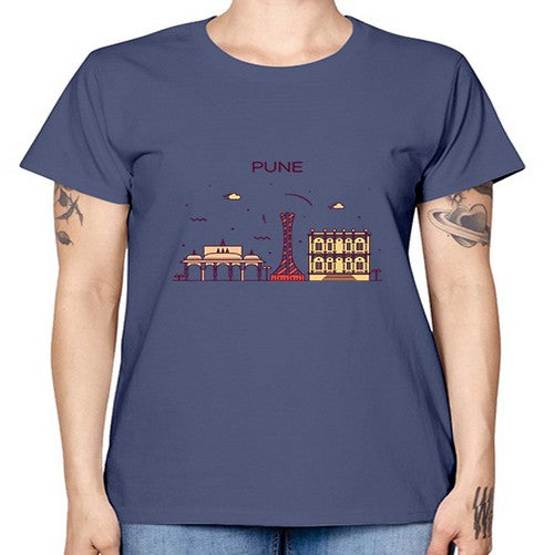 Pune 1696# - cities -  Missy T-Shirt