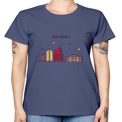 Raleigh 1710# - cities -  Missy T-Shirt