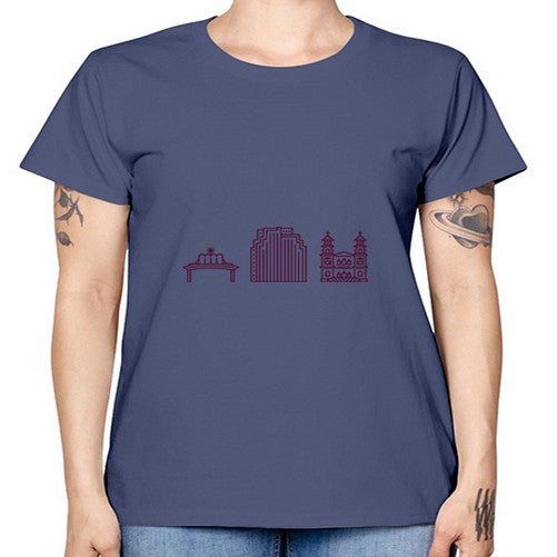 Reno 1713# - cities -  Missy T-Shirt