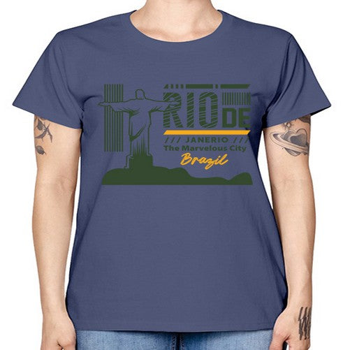 Rio de Janerio 1734# - cities -  Missy T-Shirt
