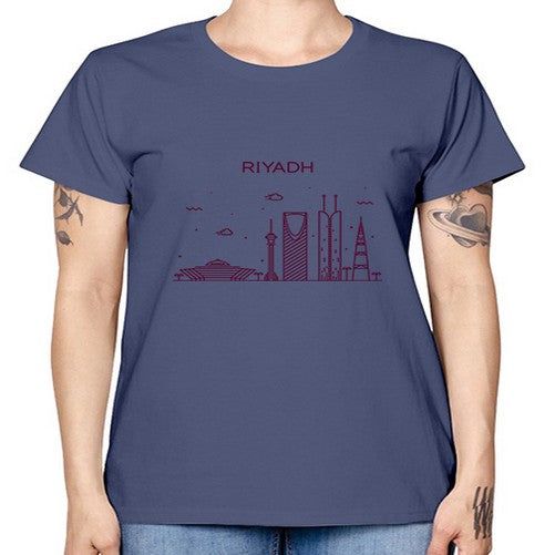 Riyadh 1739# - cities -  Missy T-Shirt