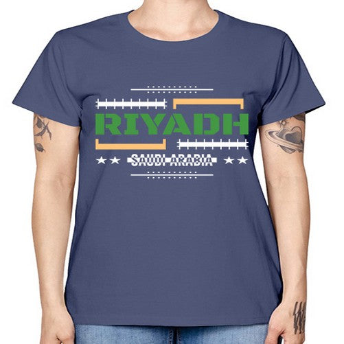 Riyadh 1741# - cities -  Missy T-Shirt