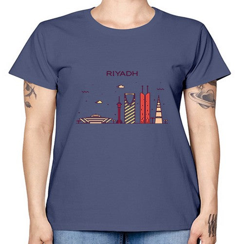 Riyadh 1742# - cities -  Missy T-Shirt