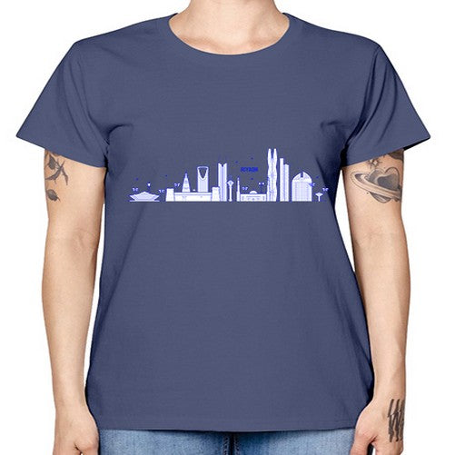 Riyadh 1743# - cities -  Missy T-Shirt