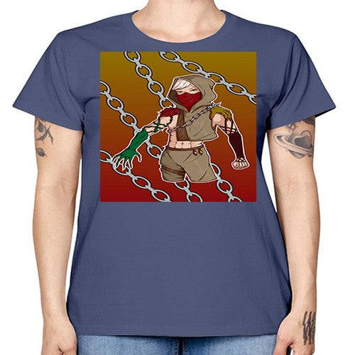 Rose and demon 75# - anime -  Missy T-Shirt