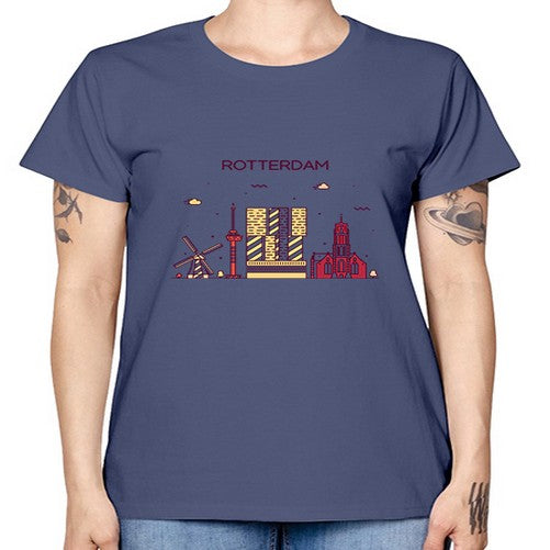 Rotterdam 1754# - cities -  Missy T-Shirt