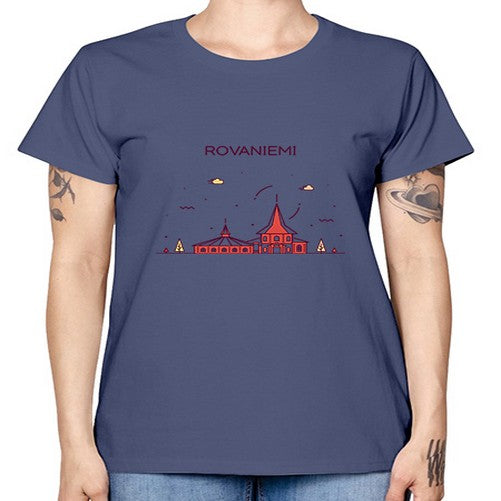 Rovaniemi 1757# - cities -  Missy T-Shirt