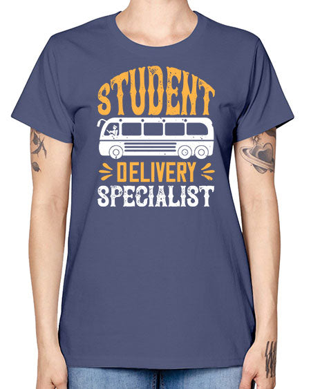 STUDENT DELIVERY SPECIALIST Style 1427# - Bus Driver -  Missy T-Shirt
