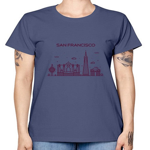 SanFrancisco 1788# - cities -  Missy T-Shirt