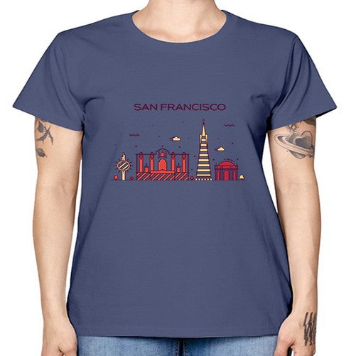 SanFrancisco 1790# - cities -  Missy T-Shirt