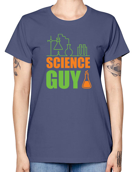 Science Guy 112# - general science -  Missy T-Shirt