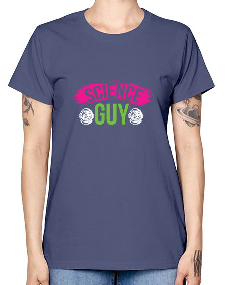 Science Guy 113# - general science -  Missy T-Shirt