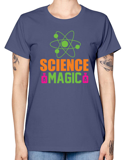 Science Magic 68# - general science -  Missy T-Shirt