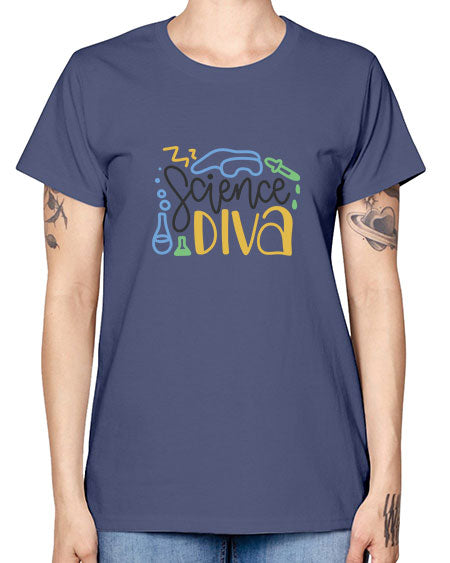 Sciencediva 43# - general science -  Missy T-Shirt