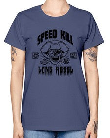 Speed kill 1107# - graphic -  Missy T-Shirt