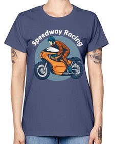 Speedway racing 64# - motorcycle -  Missy T-Shirt