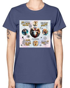 Straight Aries 469# - aries -  Missy T-Shirt