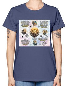 Straight Leo 473# - leo -  Missy T-Shirt