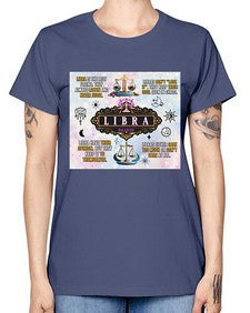 Straight Libra 474# - libra -  Missy T-Shirt