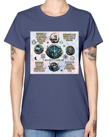Straight Saggitarius 476# - sagittarius -  Missy T-Shirt