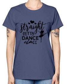 Straight outta dance class 188# - ballet -  Missy T-Shirt