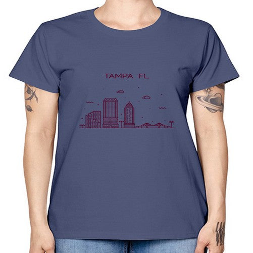 TampaFL 1944# - cities -  Missy T-Shirt