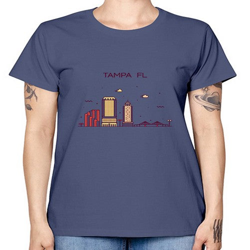 TampaFL 1946# - cities -  Missy T-Shirt