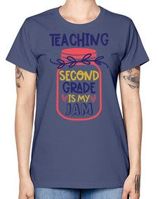 Teaching Second Grade 936# - second grade -  Missy T-Shirt
