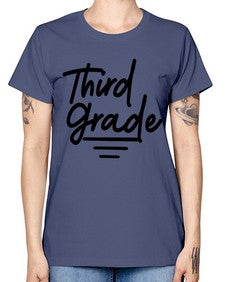 Third Grade 947# - third grade -  Missy T-Shirt