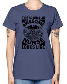 This is what an Style 1549# - nurse -  Missy T-Shirt