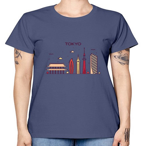Tokyo 2001# - cities -  Missy T-Shirt