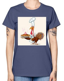 Turkey pie 259# - cartoon general -  Missy T-Shirt