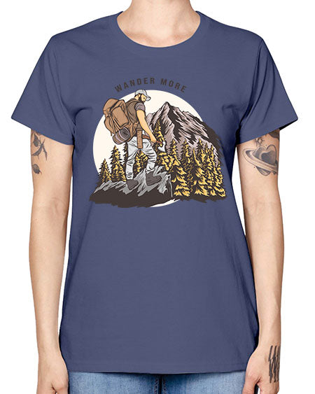 Wander More 3# - nature -  Missy T-Shirt