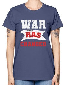 War has changed 52# - video games -  Missy T-Shirt