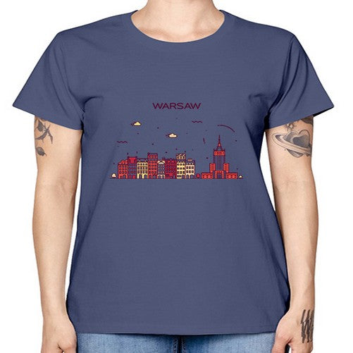Warsaw 2098# - cities -  Missy T-Shirt